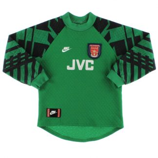 1995-97 Arsenal Goalkeeper Shirt M.Boys
