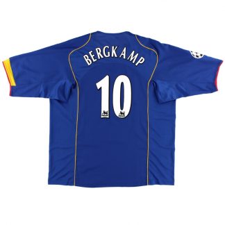2004-06 Arsenal Away Shirt Bergkamp #10 *BNWT* XXL