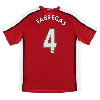 2008-10 Arsenal Home Shirt Fabregas #4 XL.Boys