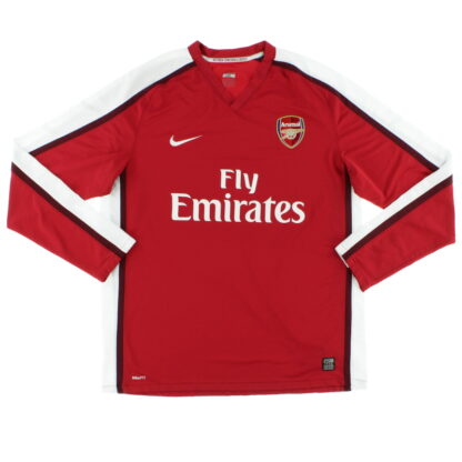 2008-10 Arsenal Nike Home Shirt L/S M