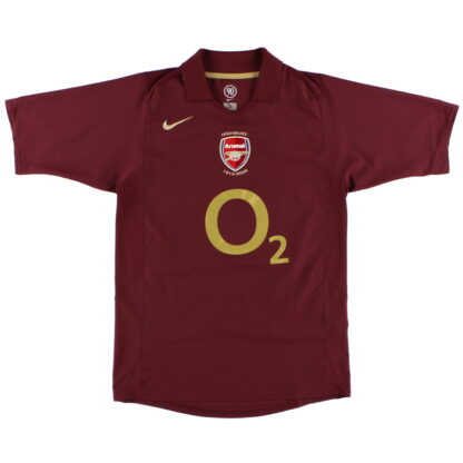 2005-06 Arsenal Nike Commemorative Highbury Home Shirt XL.Boys