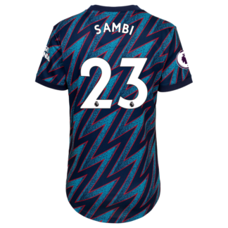 Albert Sambi Lokonga - Arsenal Womens 21/22 Third Shirt S, Blue