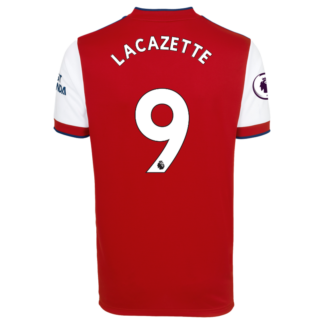 Alexandre Lacazette - Arsenal Adult 21/22 Home Shirt S, Red/White