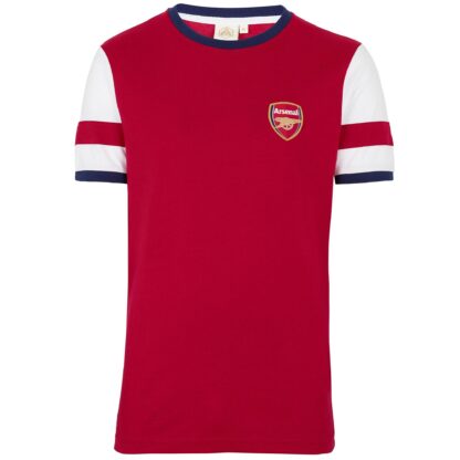 Arsenal Retro 2012 T-Shirt S, Dark Red/White
