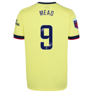 Beth Mead - Arsenal Adult 21/22 Away Shirt S, Yellow