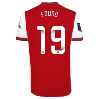Caitlin Foord - Arsenal Adult 21/22 Authentic Home Shirt S, Red/White