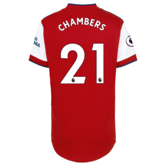 Calum Chambers - Arsenal Womens 21/22 Home Shirt M, Red/White