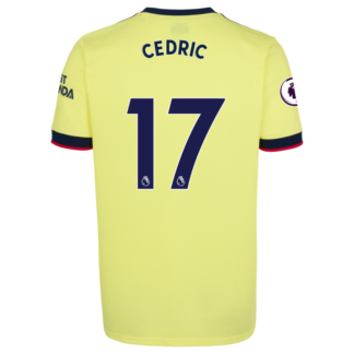 Cédric Soares - Arsenal Adult 21/22 Away Shirt 2XL, Yellow