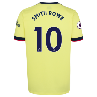 Emile Smith Rowe - Arsenal Adult 21/22 Away Shirt XS, Yellow