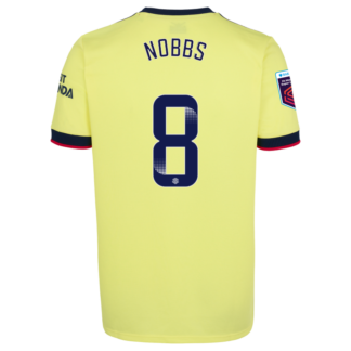 Jordan Nobbs - Arsenal Adult 21/22 Away Shirt 2XL, Yellow