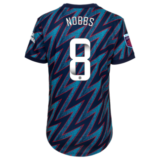 Jordan Nobbs - Arsenal Womens 21/22 Third Shirt S, Blue