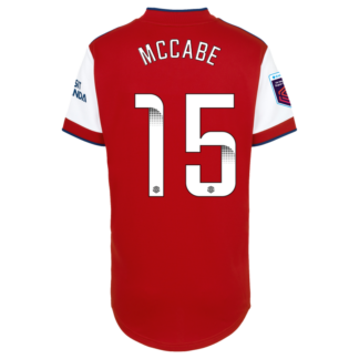 Katie McCabe - Arsenal Womens 21/22 Home Shirt 2XL, Red/White