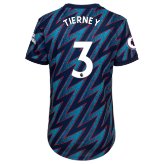 Kieran Tierney - Arsenal Womens 21/22 Third Shirt 2XL, Blue