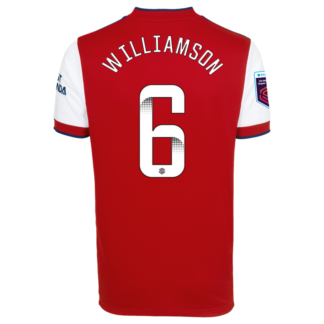 Leah Williamson - Arsenal Adult 21/22 Home Shirt M, Red/White