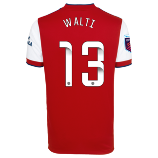 Lia Walti - Arsenal Adult 21/22 Home Shirt S, Red/White