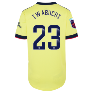 Mana Iwabuchi - Arsenal Womens 21/22 Away Shirt L, Yellow