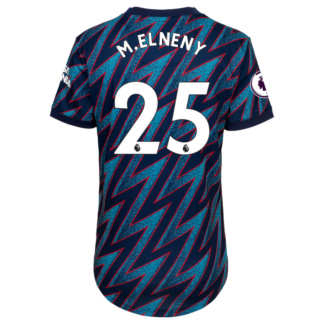 Mohamed Elneny - Arsenal Womens 21/22 Third Shirt XS, Blue