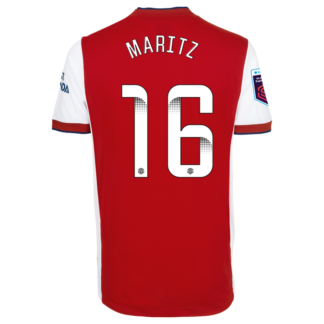 Noelle Maritz - Arsenal Adult 21/22 Authentic Home Shirt M, Red/White