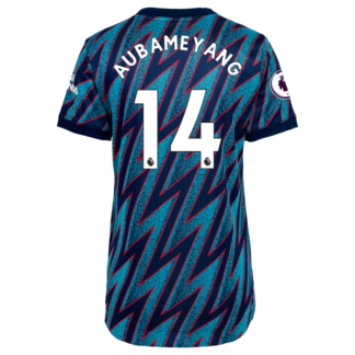 Pierre-Emerick Aubameyang - Arsenal Womens 21/22 Authentic Third Shirt M, Blue