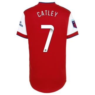 Steph Catley - Arsenal Womens 21/22 Home Shirt L, Red/White