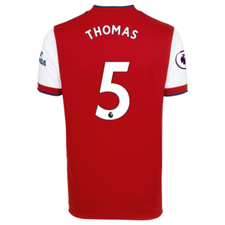 Thomas Teye Partey - Arsenal Adult 21/22 Home Shirt XS, Red/White