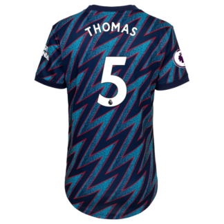 Thomas Teye Partey - Arsenal Womens 21/22 Third Shirt 2XS, Blue