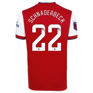 Viktoria Schnaderbeck - Arsenal Adult 21/22 Home Shirt 2XL, Red/White