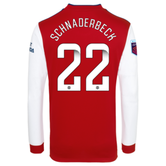Viktoria Schnaderbeck - Arsenal Adult 21/22 Long Sleeved Home Shirt XL, Red/White