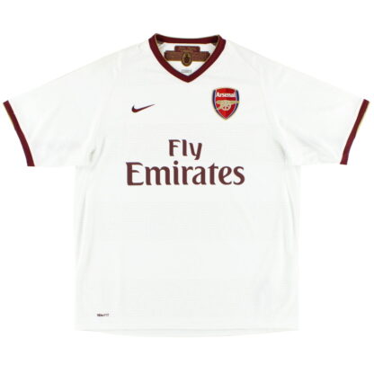 2007-08 Arsenal Nike Away Shirt L
