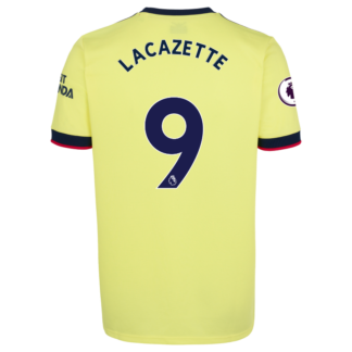 Alexandre Lacazette - Arsenal Junior 21/22 Away Shirt 11-12, Yellow