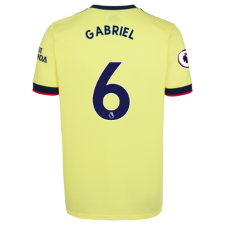 Gabriel dos Santos Magalhaes - Arsenal Junior 21/22 Away Shirt 9-10, Yellow