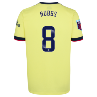 Jordan Nobbs - Arsenal Junior 21/22 Away Shirt 13-14, Yellow