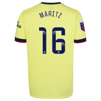 Noelle Maritz - Arsenal Junior 21/22 Away Shirt 13-14, Yellow