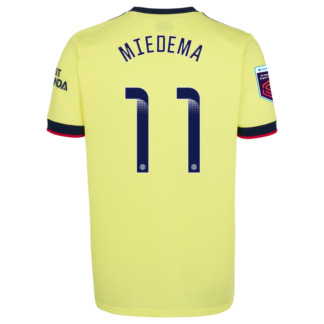 Vivianne Miedema - Arsenal Junior 21/22 Away Shirt 11-12, Yellow