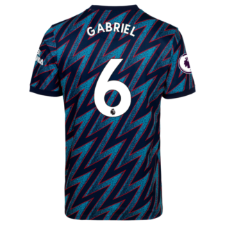 Gabriel dos Santos Magalhaes - Arsenal Adult 21/22 Third Shirt 2XL, Blue