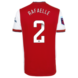 Rafaelle Souza - Arsenal Adult 21/22 Authentic Home Shirt L, Red/White