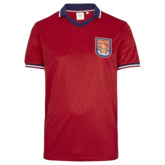 Arsenal Retro Jacquard Polo Shirt 2XL, Red