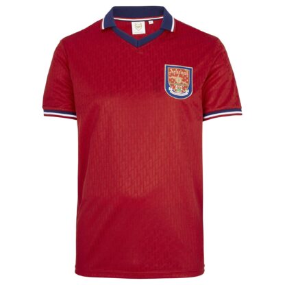 Arsenal Retro Jacquard Polo Shirt S, Red
