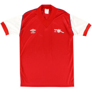 1982-84 Arsenal Umbro Home Shirt L.Boys