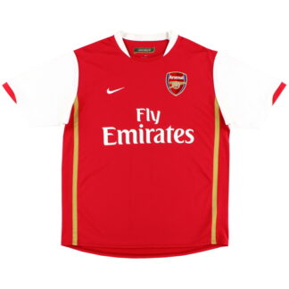 2006-08 Arsenal Nike Home Shirt XL