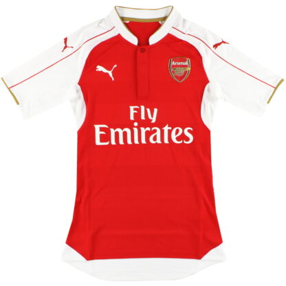 2015-16 Arsenal Puma Player Issue Authenic Home Shirt *As New* L