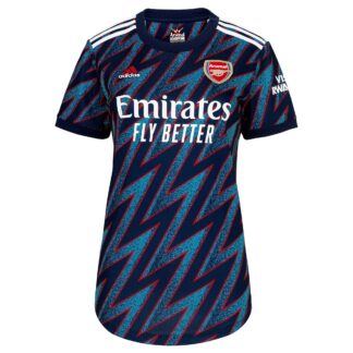 Arsenal Womens 21/22 Third Shirt 2XS, Blue