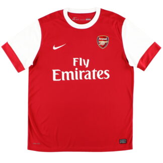 2010-11 Arsenal Nike Home Shirt XL