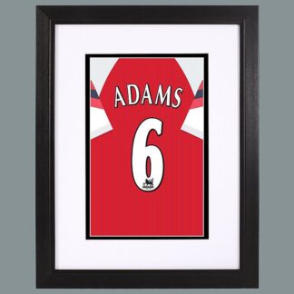 Arsenal Adams 6 Framed Retro Shirt Print, Multicolor