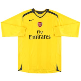 2006-07 Arsenal Nike Player Issue Away Shirt L/S XL