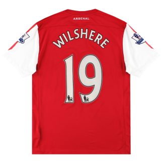 2011-12 Arsenal '125th Anniversary' Nike Home Shirt Wilshere #19 L