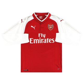 2017-18 Arsenal Puma Home Shirt *As New* L/S M