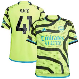 Arsenal adidas Away Shirt 2023-24 - Kids with Rice 41 printing