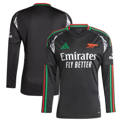 Arsenal adidas Away Shirt 2024-25 - Long Sleeve