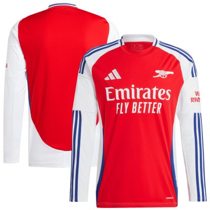 Arsenal adidas Home Shirt 2024-25 - Long Sleeve